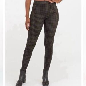 SPANX Jean-ish houndstooth casual comfy ankle leggings jeggings